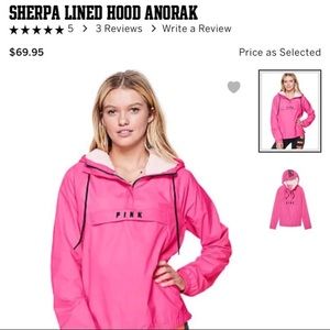 Pink jacket from Victoria Secret